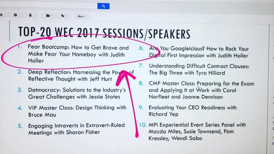 Top Events at WEC