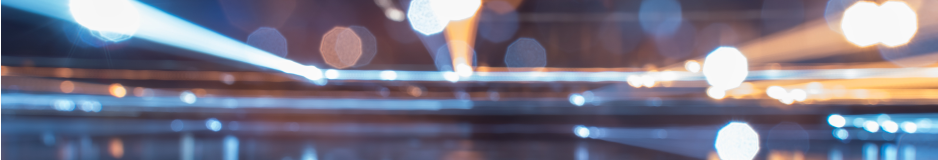 Abstract shot of blurry lights