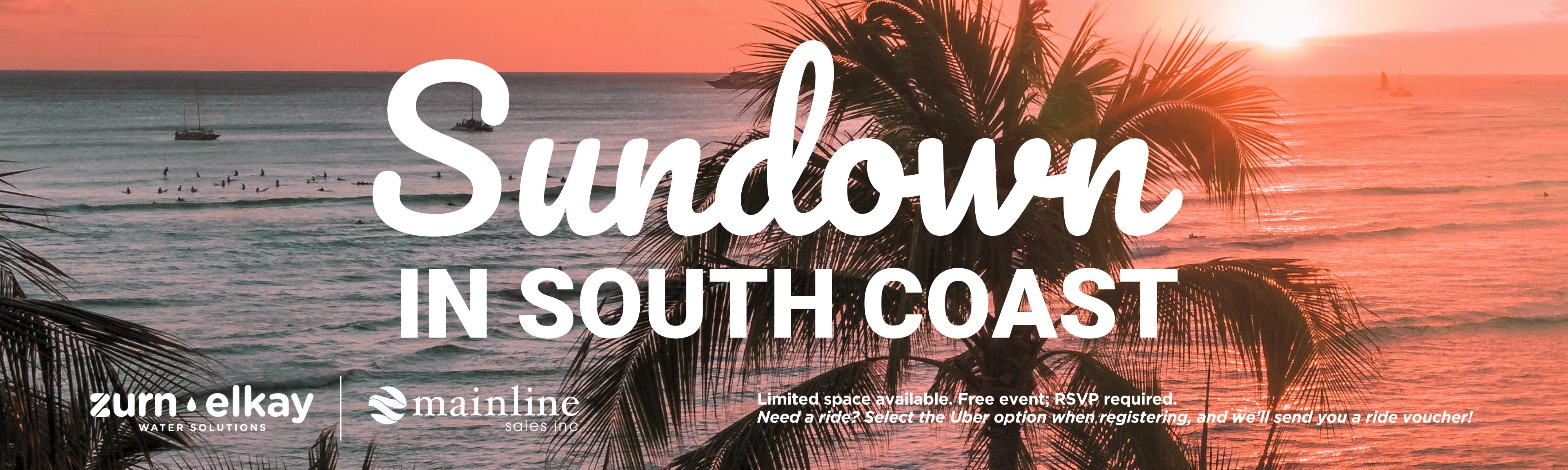 Sundown in South Coast